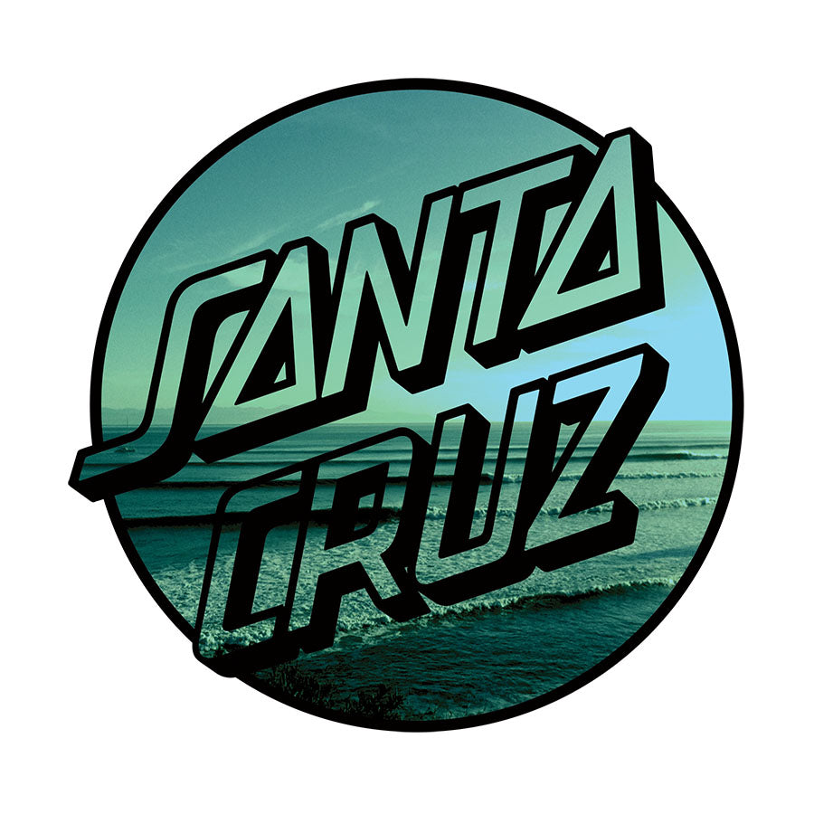 Clear Homebreak Santa Cruz Dot Sticker