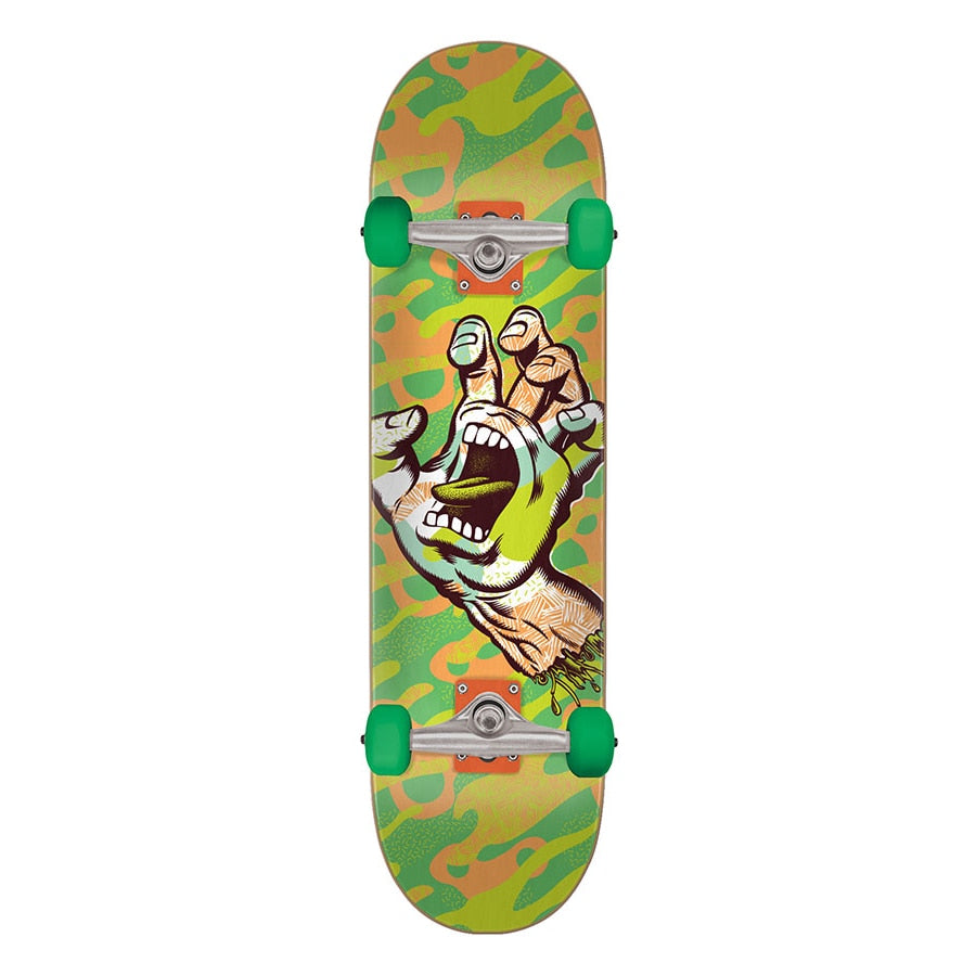 Santa Cruz Primary Hand Complete Skateboard - Green