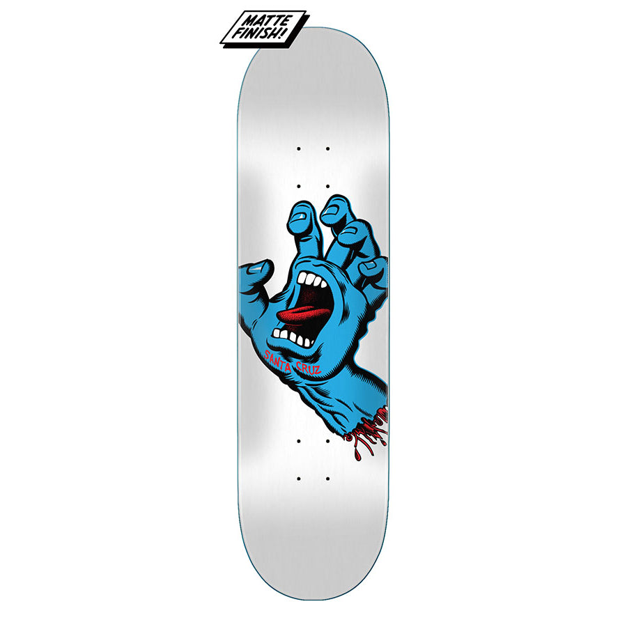 8.25 Screaming Hand Santa Cruz Skateboard Deck