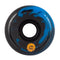 Black Blue Slime Ball Swirly Cruiser Wheels Back