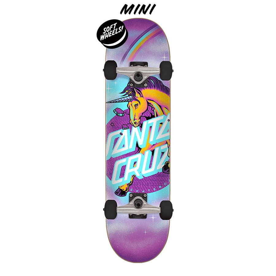 Santa Cruz Unicorn Dot Mini Complete Skateboard