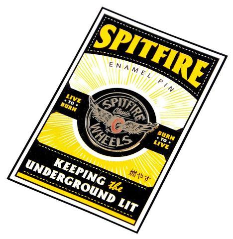 Spitfire Flying Classic Enamel Lapel Pin