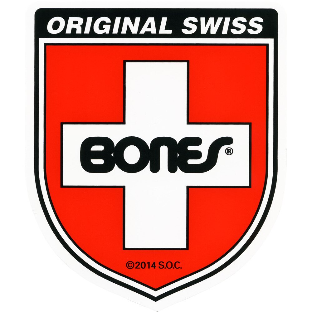 Bones Bearings Shield Sticker