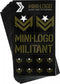 Mini Logo Militant Skateboard Stickers