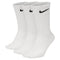 White Everyday Lightweight Nike SB Crew Socks