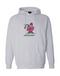 Grey Bomb Corduroy Blow Up Hoodie