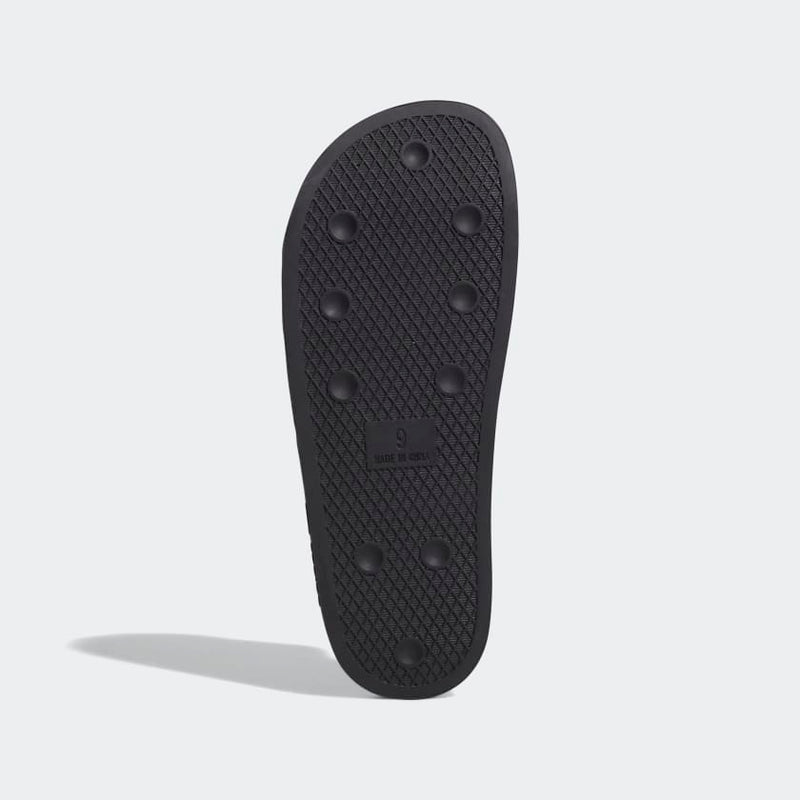 Core Black Shmoofoil Adidas Skateboarding Slides Bottom