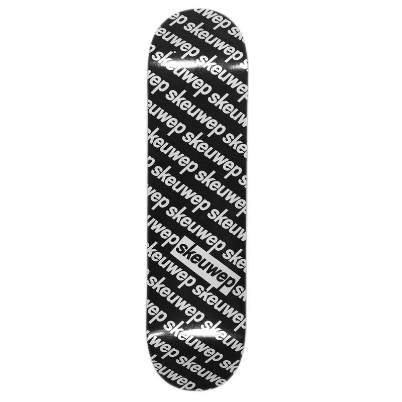 Skeuwep Classic Black Tape Skateboard Deck