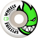Spitfire Bighead Skateboard Wheels - White/Green