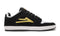 Black/Gold Telford Low Lakai Skateboard Shoe