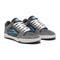 Grey/Cyan Telford Low Lakai Skateboard Shoe Front