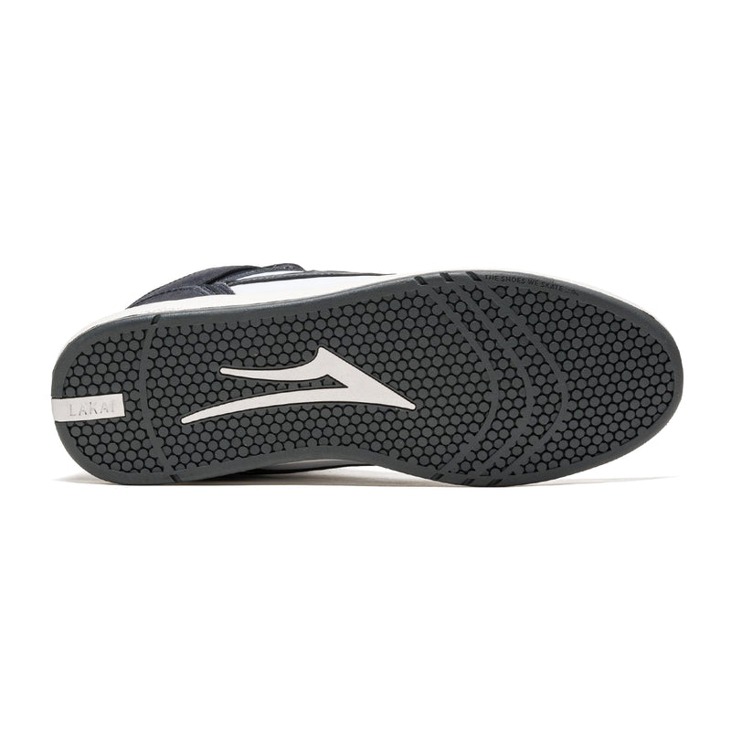 Grey Suede Lakai Telford Skateboarding Shoe Bottom