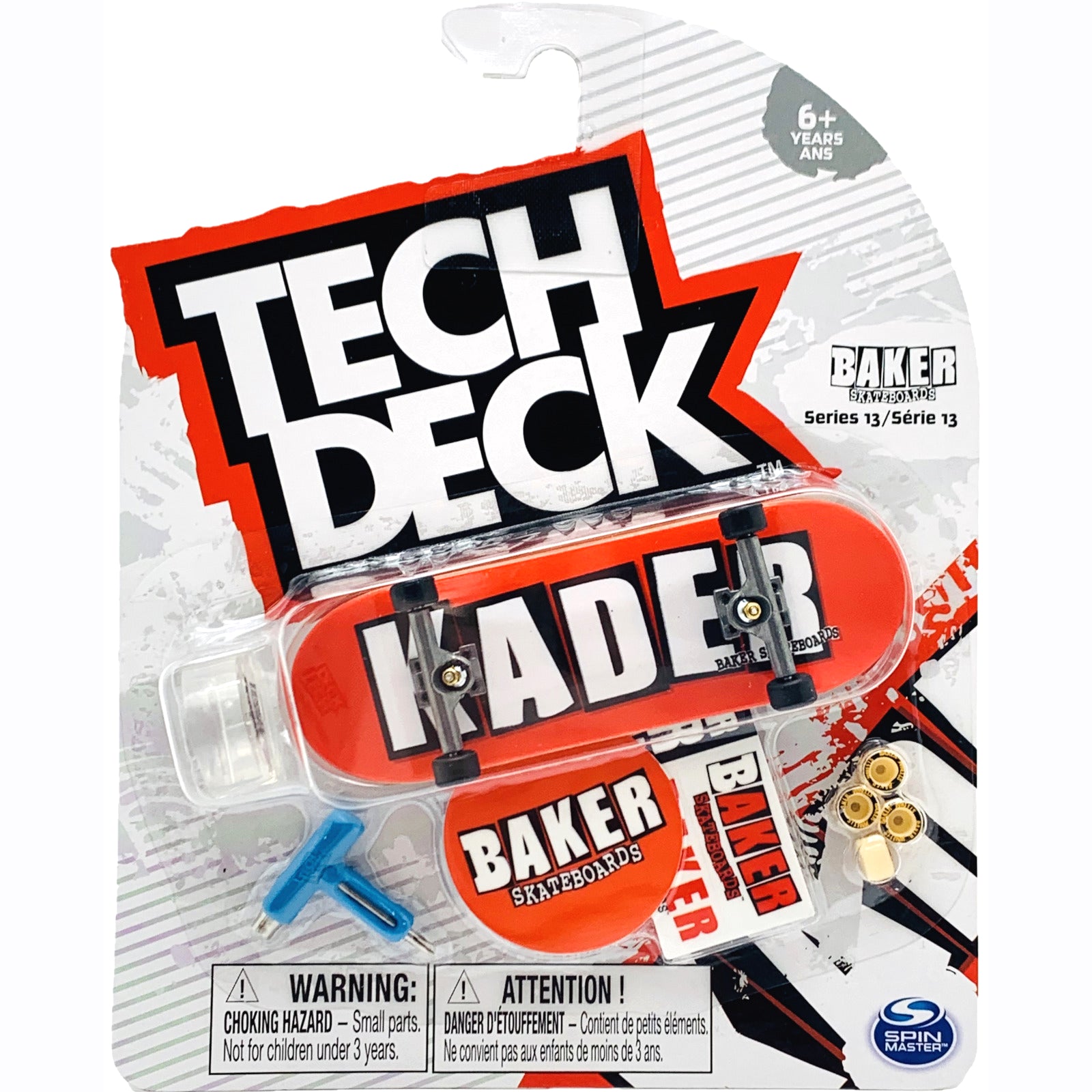 Kader Sylla Brand Name Logo Baker Series 13 Tech Deck