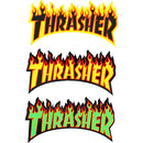Thrasher Magazine Flame Logo Skateboard Sticker