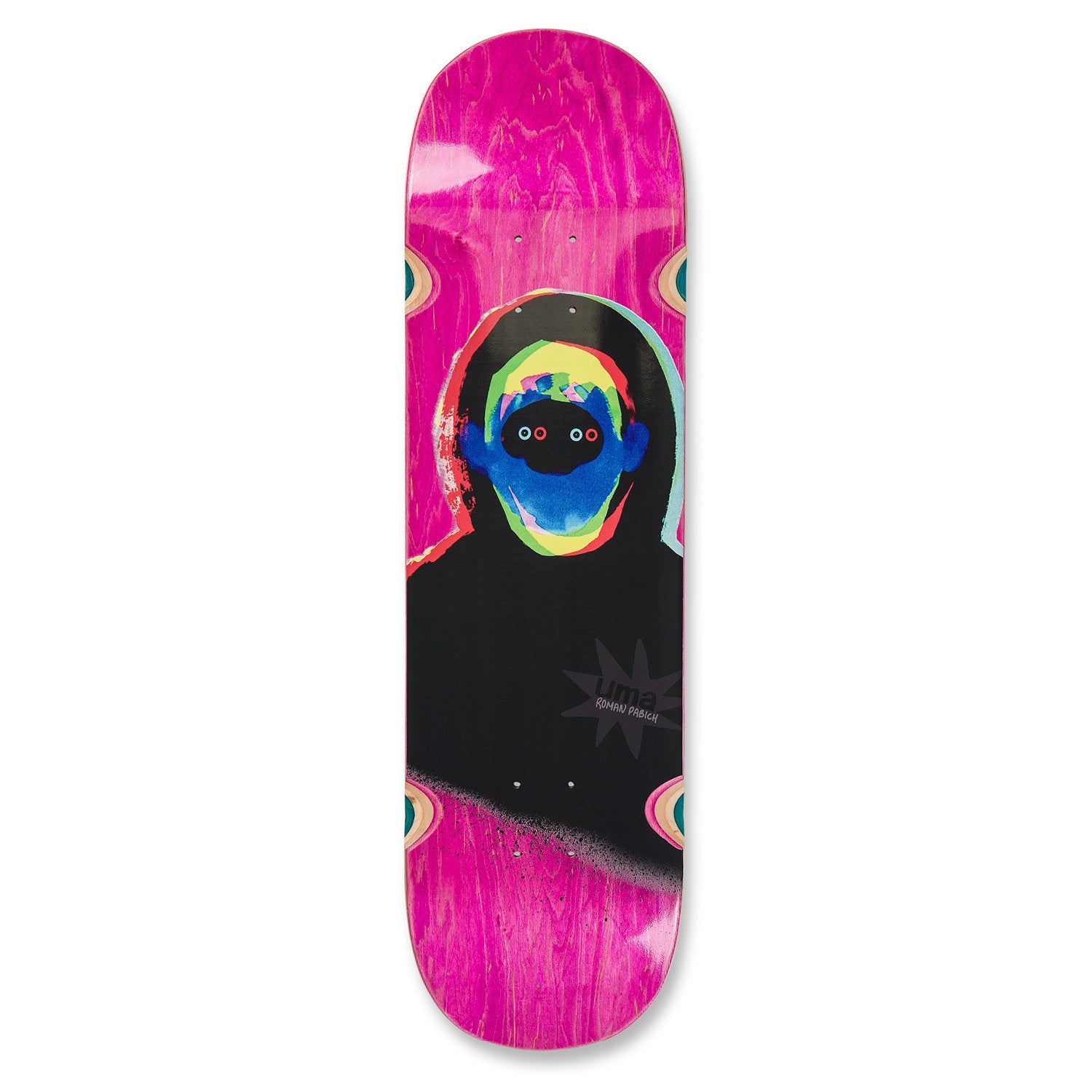 Roman Pabich Blur Uma Land Sleds Skateboard Deck