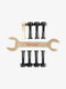 1" Diego Najera Diamond Skateboard Hardware
