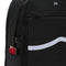 Black/White Vans Construct Backpack Detail
