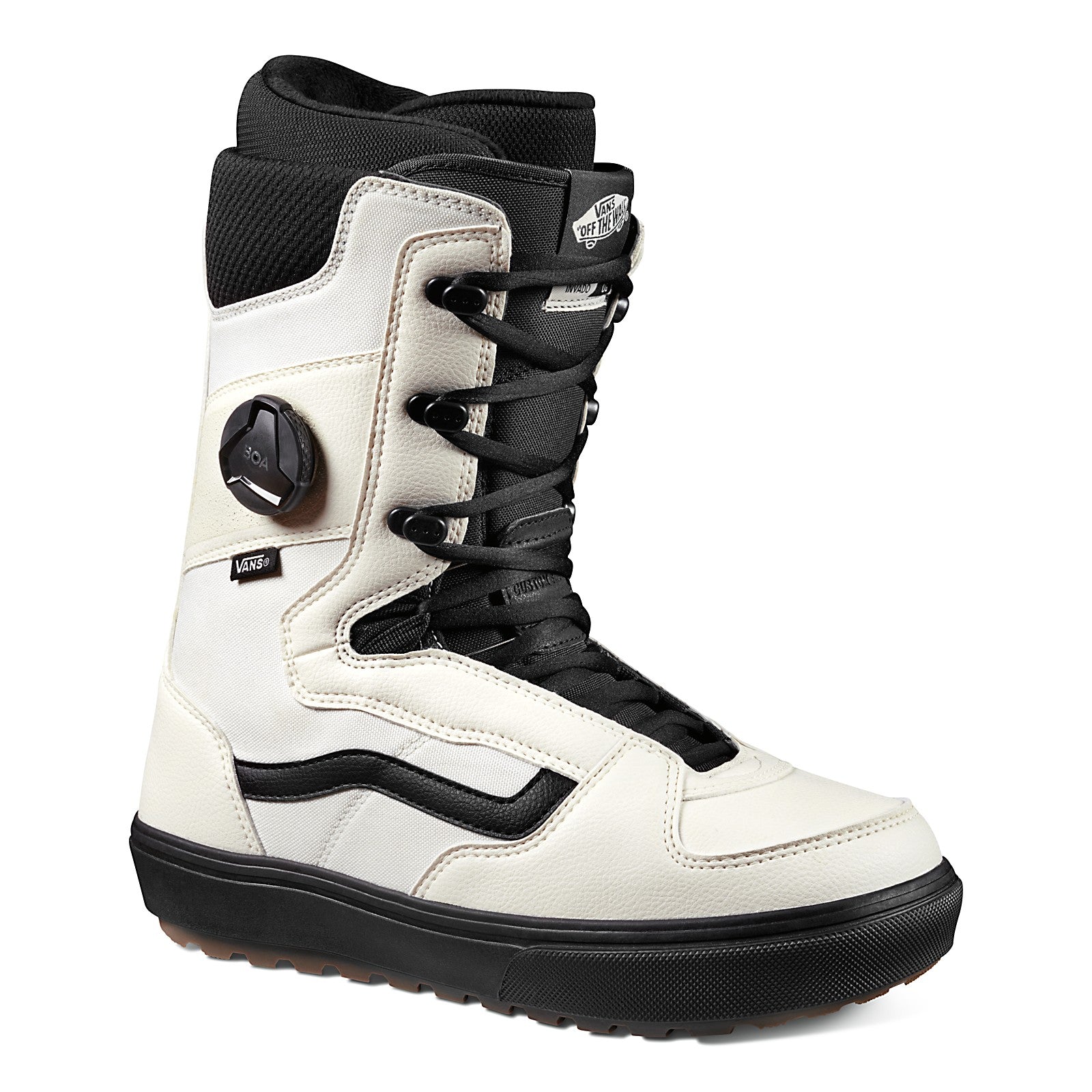 Bone/Black Invado OG Vans Snowboard Boots