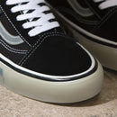 Black/Clear Translucent Vans Skate Old Skool Skateboard Shoe Detail