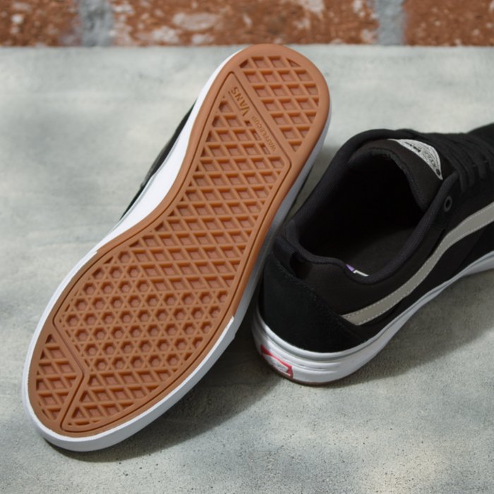 Black/Reflective Kyle Walker Vans Skateboard Shoe Bottom