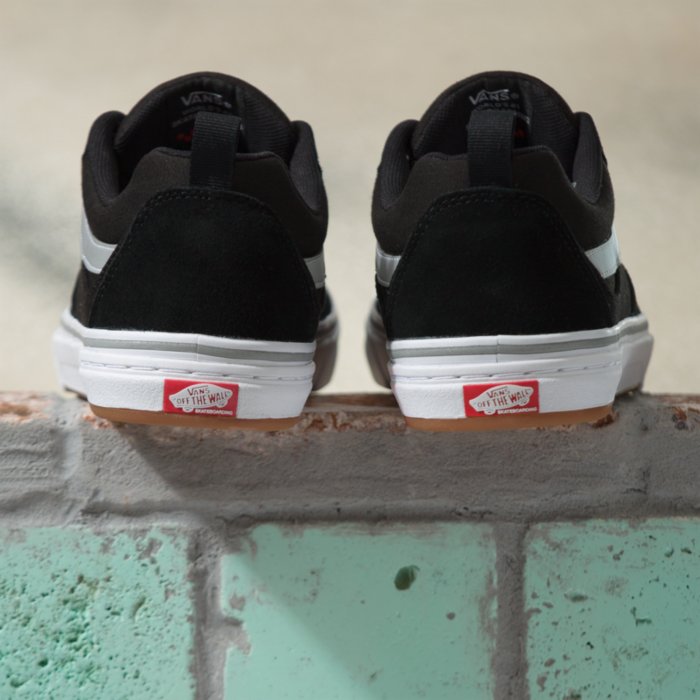 Black/Reflective Kyle Walker Vans Skateboard Shoe Back