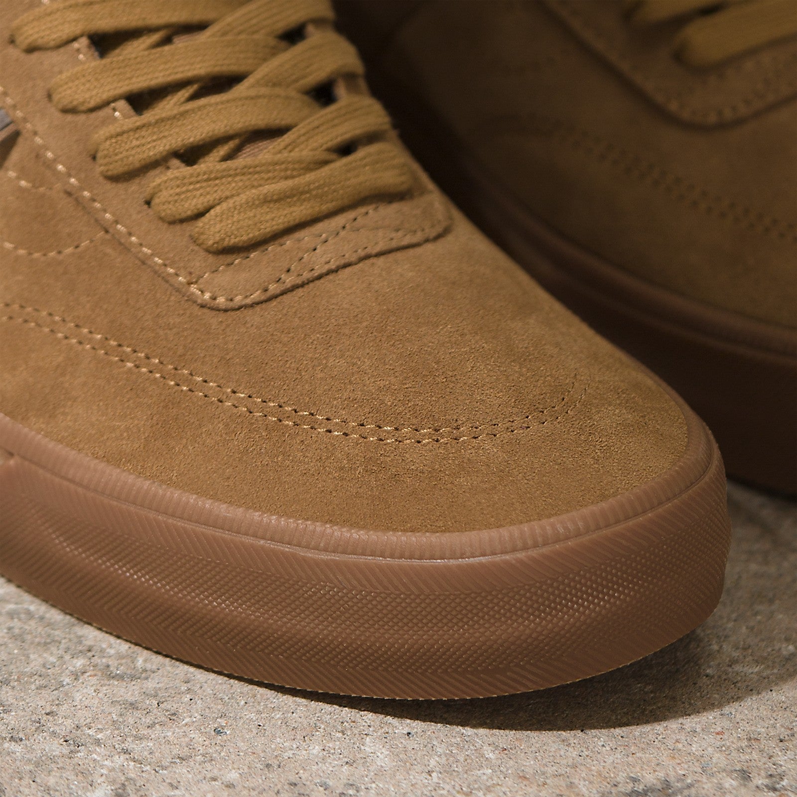 Brown/Gum Gilbert Crockett Vans Skateboard Shoe Detail