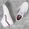 White/Red Gilbert Crockett High Vans Skateboard Shoe Top