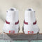 White/Red Gilbert Crockett High Vans Skateboard Shoe Back