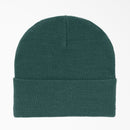 Forest Green Cuffed Knit Dickies Beanie Back
