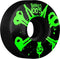 Bones Black/Green 100s Skateboard Wheels - 52