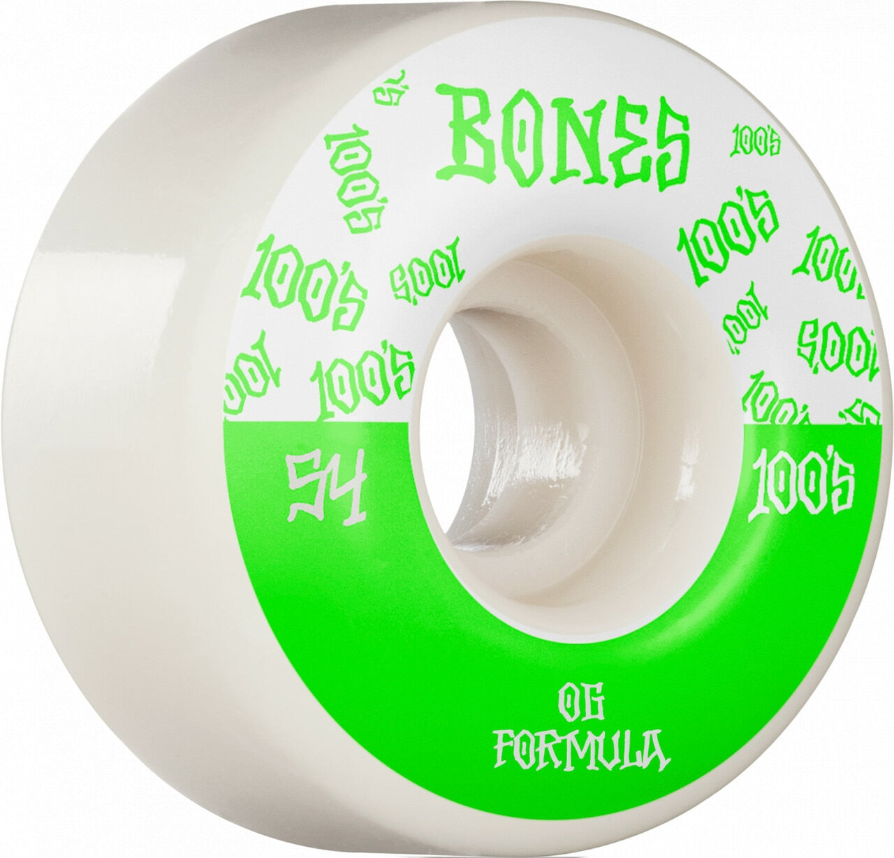 V4 Wide 100 OG Bones Skateboard Wheels