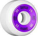 Bones OG 100s V5 White/Purple Skateboard Wheels - 55