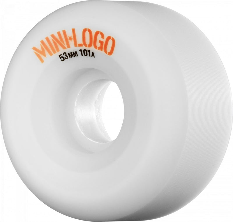 Mini Logo A-Cut 101a Skateboard Wheels - White
