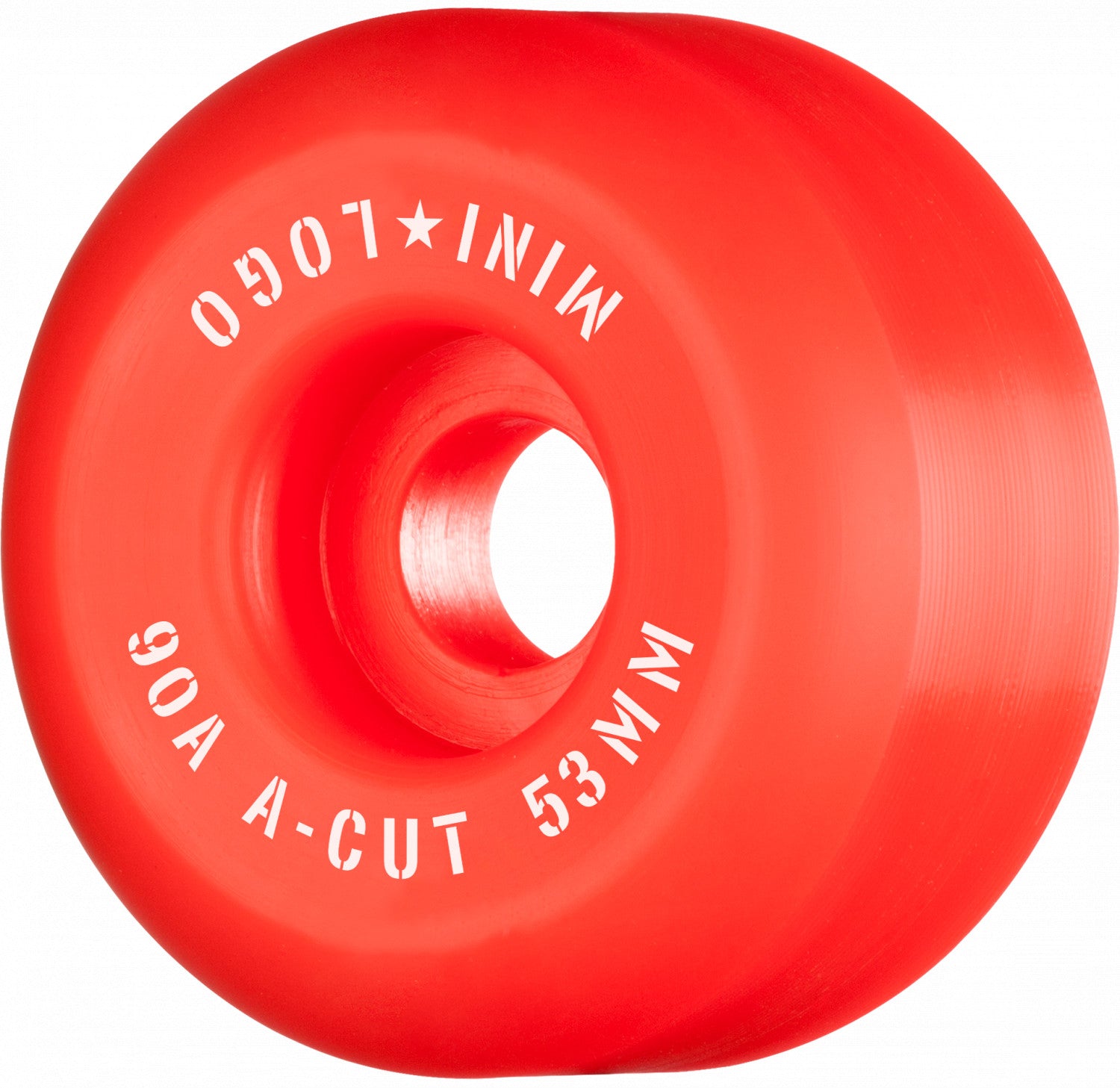 Mini Logo Hybrid A-Cut 90a Skateboard Wheels - Red