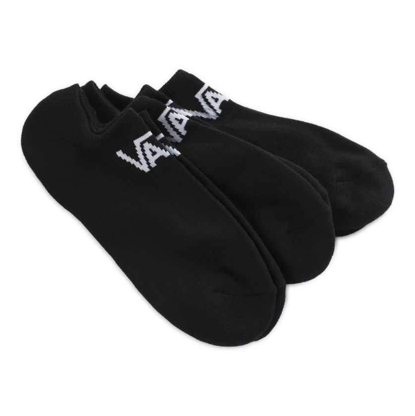 Black Vans Kick Ankle Skateboard Socks