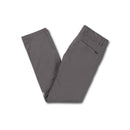 Charcoal Grey Frickin Modern Stretch Volcom Chino Pants Back
