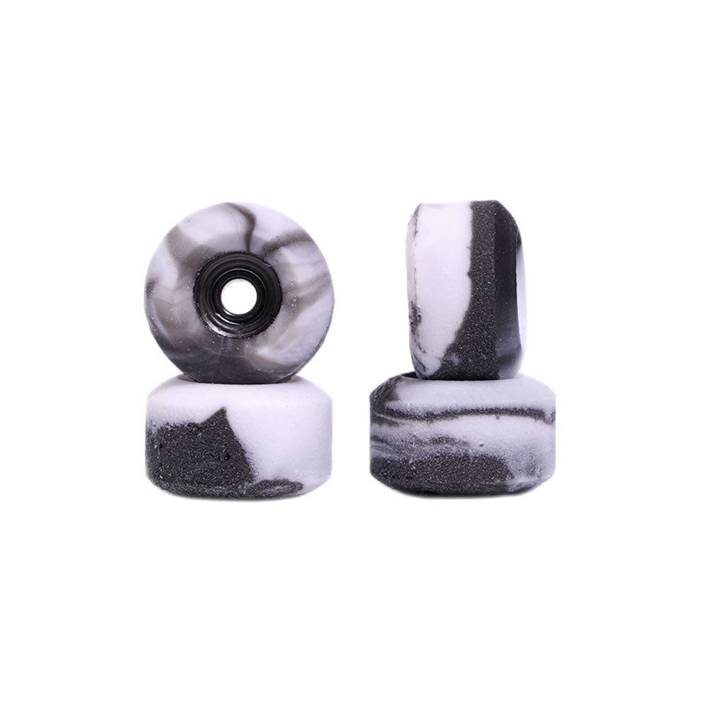 Black/White Abstract Conical Fingerboard Wheels