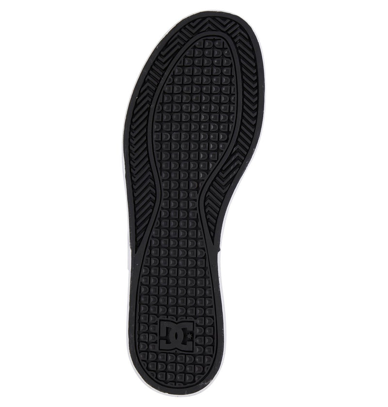 Black Infinite Slip DC Skateboard Shoe Bottom