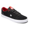 Black/Red Hyde DC Skateboarding Shoe Front