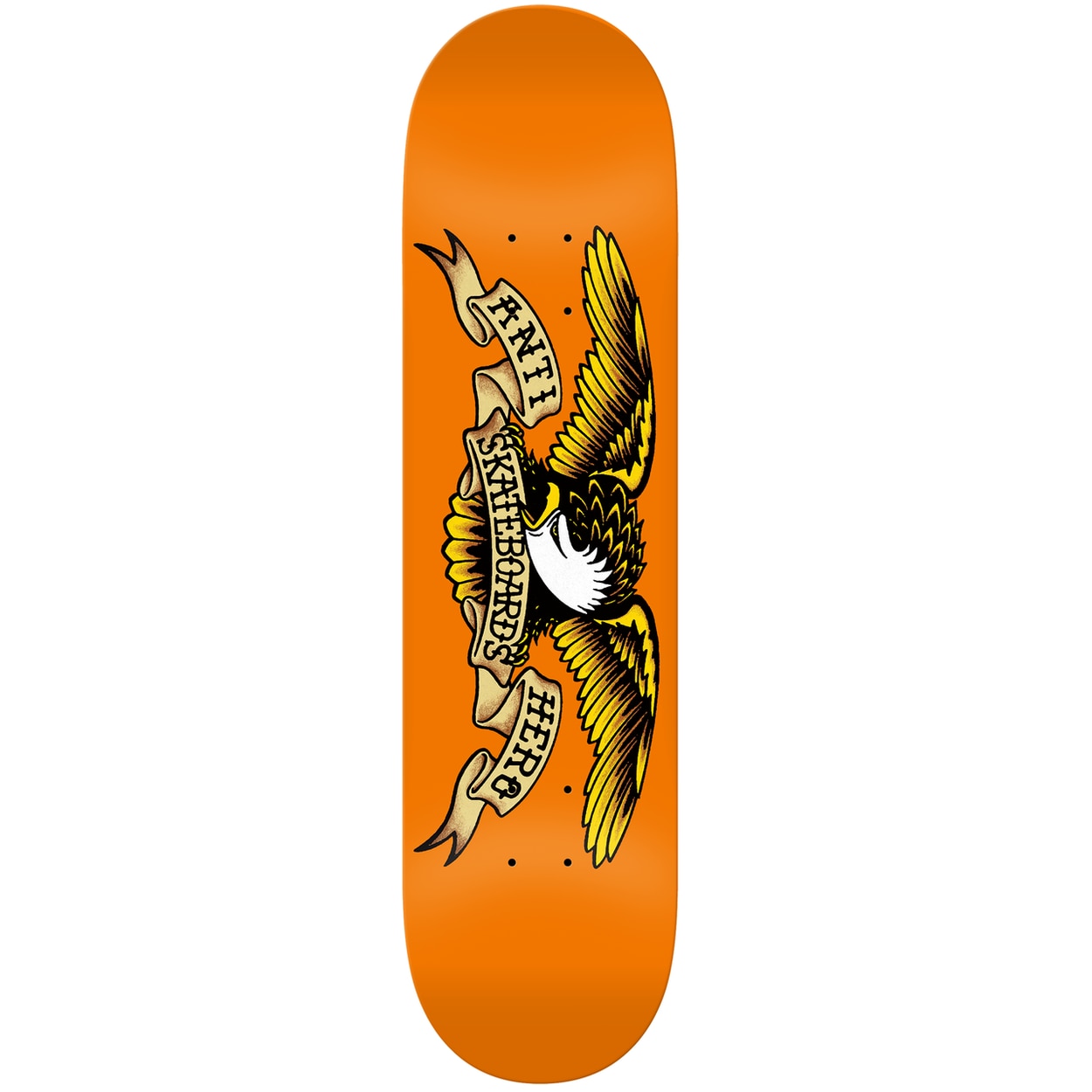 Antihero Orange Classic Eagle Skateboard Deck