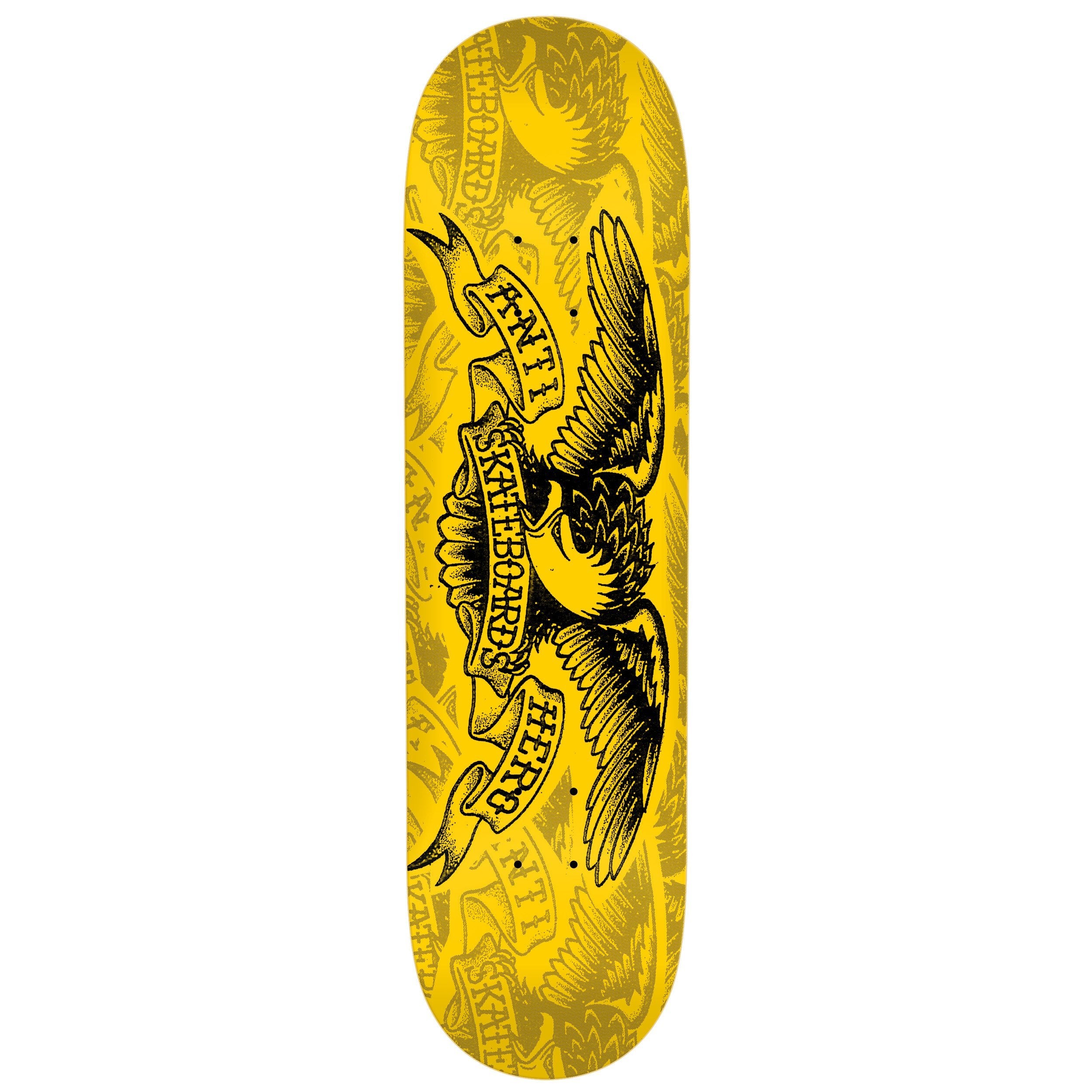 Yellow Copier Eagle AntiHero Price Point Skateboard Deck