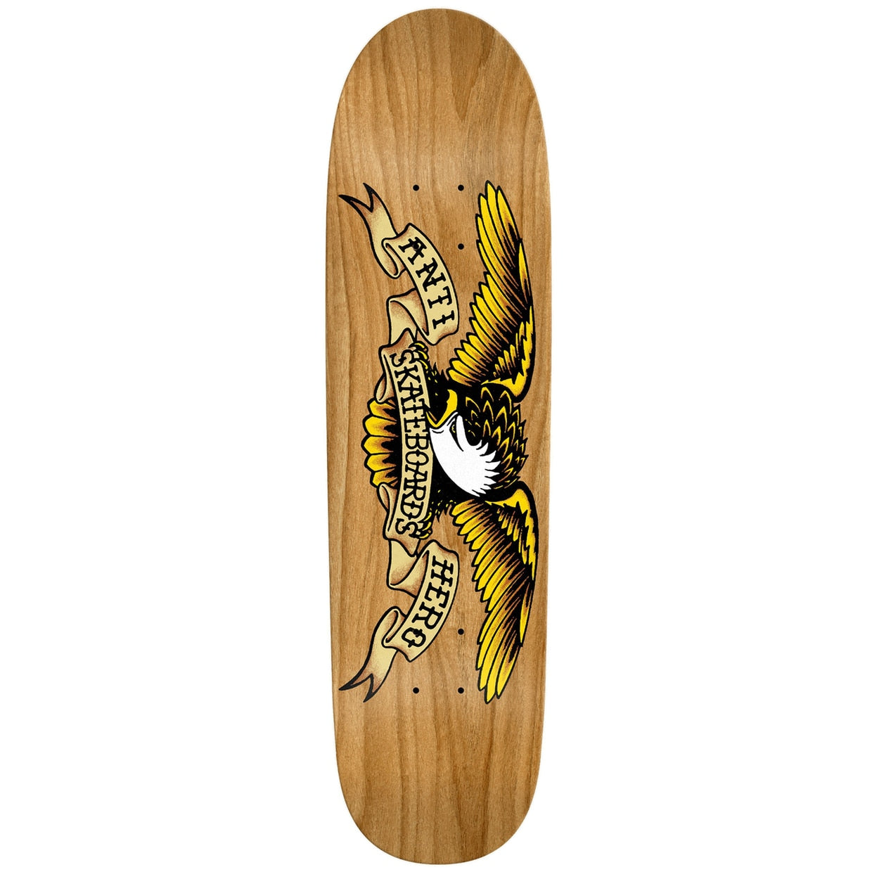 Antihero Shaped Eagle AU Natural Skateboard Deck