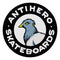 Round Pigeon Antihero Skateboards Sticker