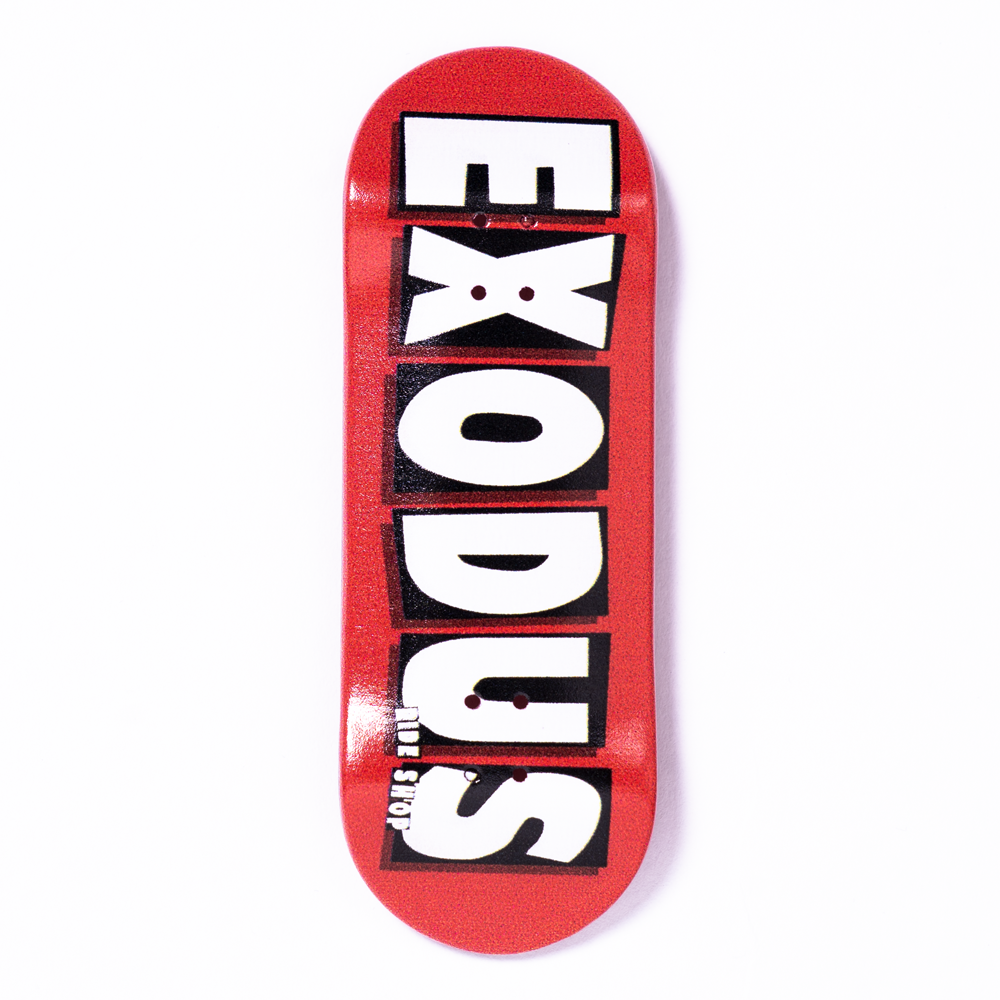 Brand Logo Exodus Deep Concave Fingerboard Deck