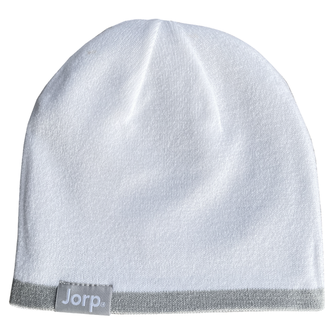 Grey/White Reversible Big Head Jorp Beanie