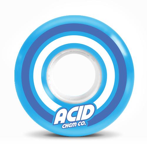 Blue Pods Acid Chemical CO Skateboard Cruiser Wheels