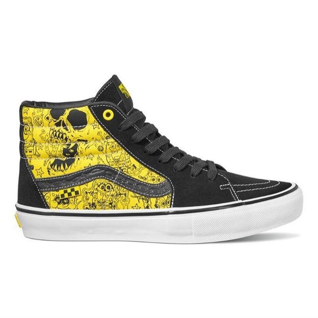 Spongebob Squarepants Gigliotti x Vans Skate SK8-Hi Shoe