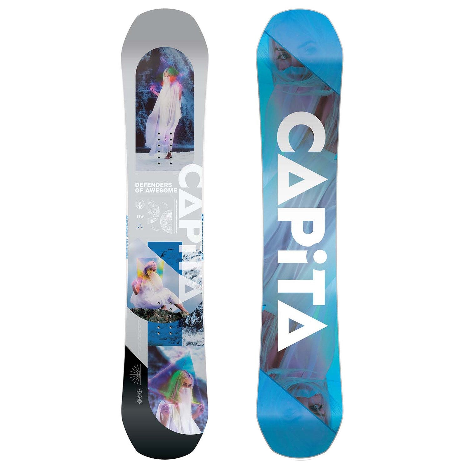 155W Capita Defenders of Awesome 2023 Snowboard