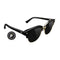 Glassy Carrie Premium Plus Sunglasses - Black/Gold