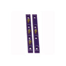 Chems Lightning Bolt Fingerboard Board Rails - Purple